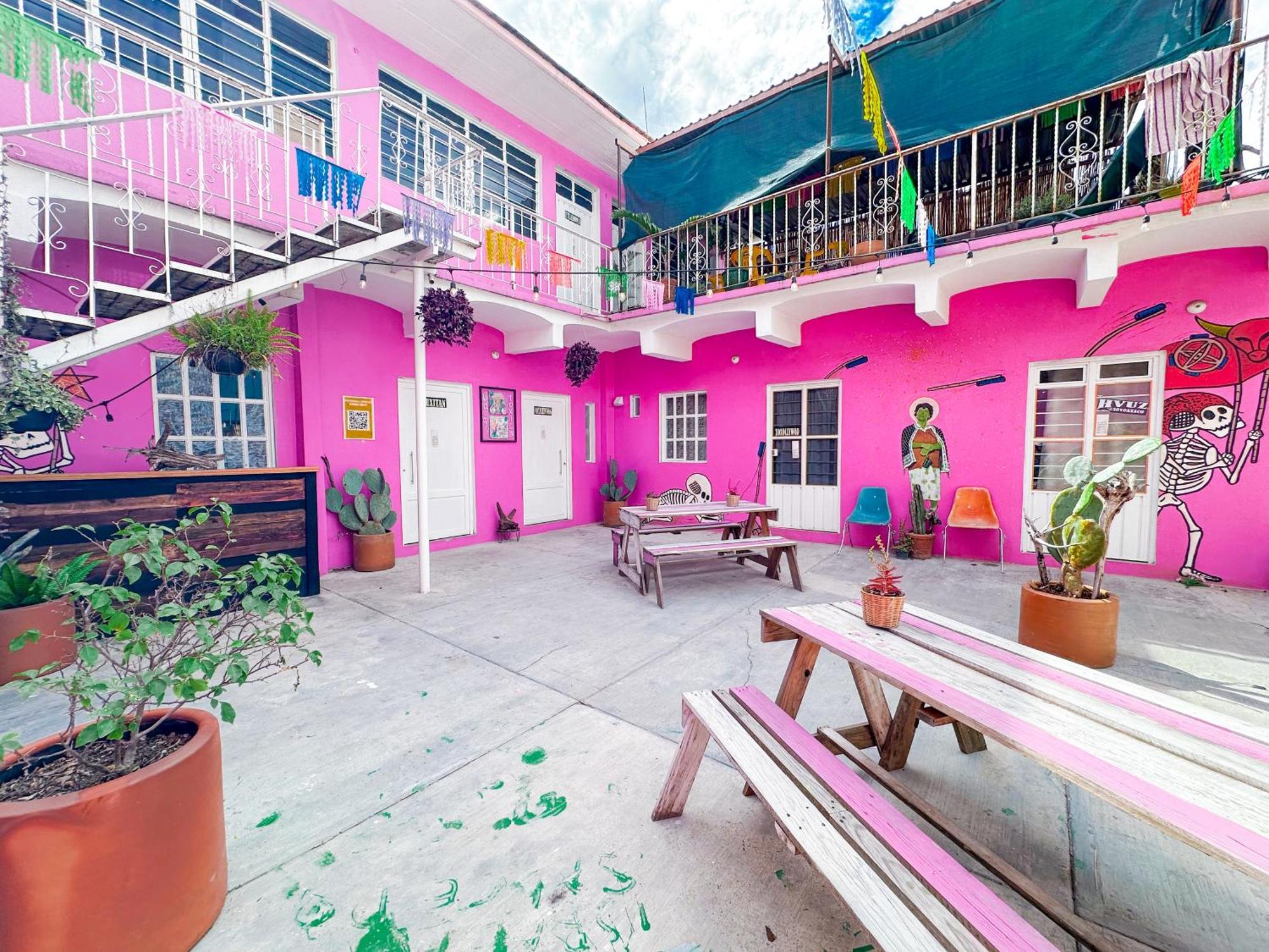 Habitaciones Hvuz, Centro Oaxaca Eksteriør bilde